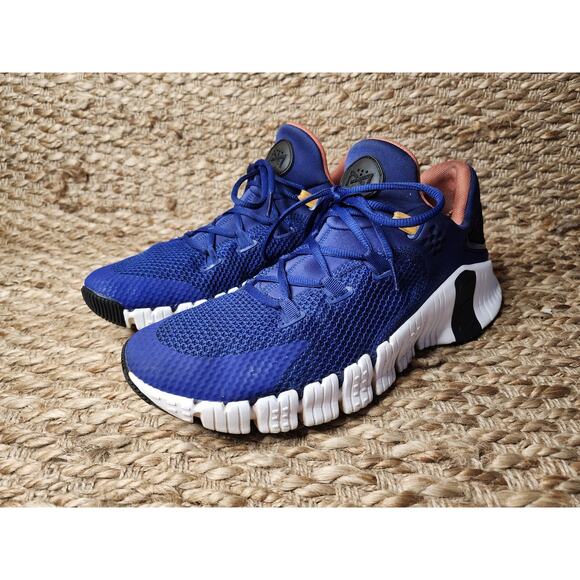 Nike Free Metcon 4 Deep Royal Blue Magic Ember CT3886-448 Men's Size 12.5 - Picture 4 of 11